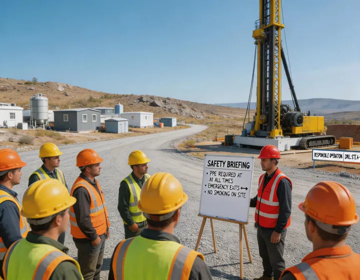 Responsible drilling equipment community impact