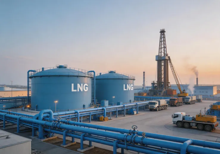 LNG energy infrastructure